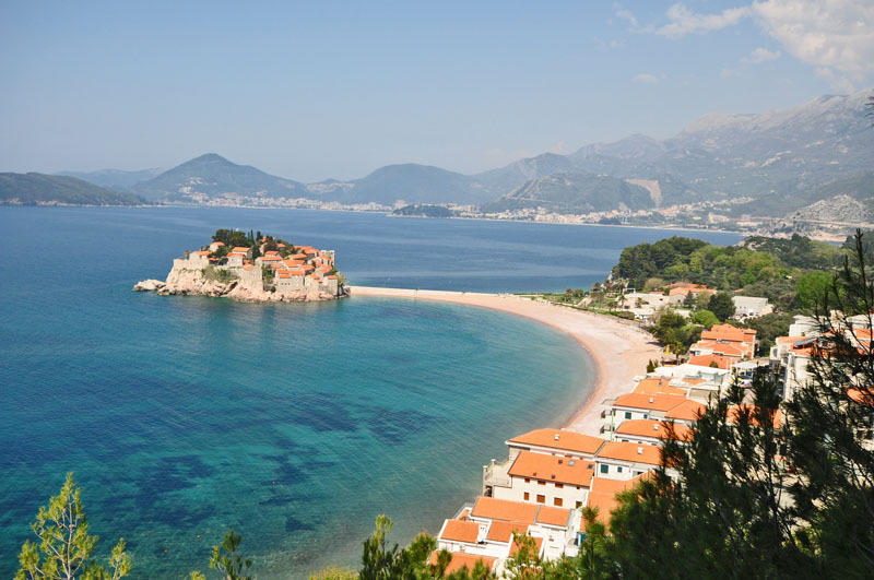 Apartments Vila Andja Sveti Stefan Ngoại thất bức ảnh